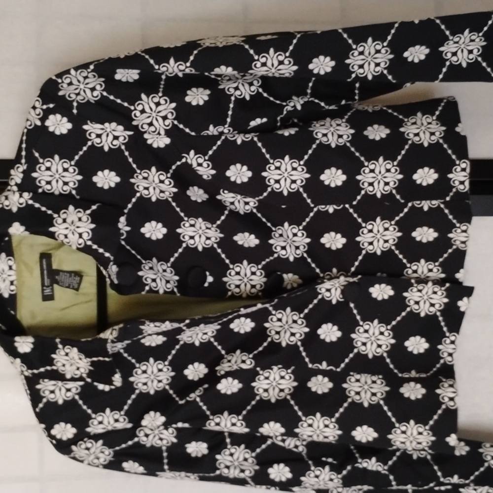 INC - Cotton Designer Jacket - Very elegant, unique designer Jacket Size M